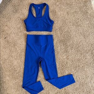 ALL ACCESS Cobalt Blue Activewear Set